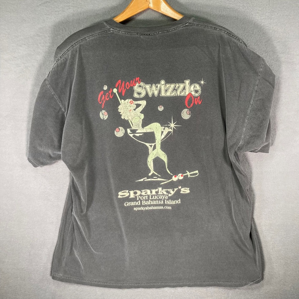 Sparky Bahamas T Shirt‎ Mens XL Graphic Swizzle Grand Bahama Tee